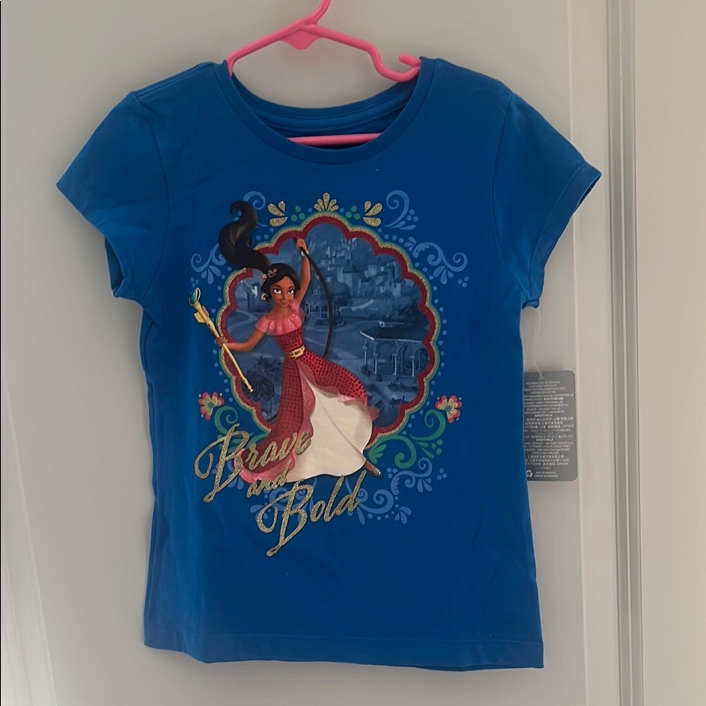 Disney Kids Blue Princess Shirt